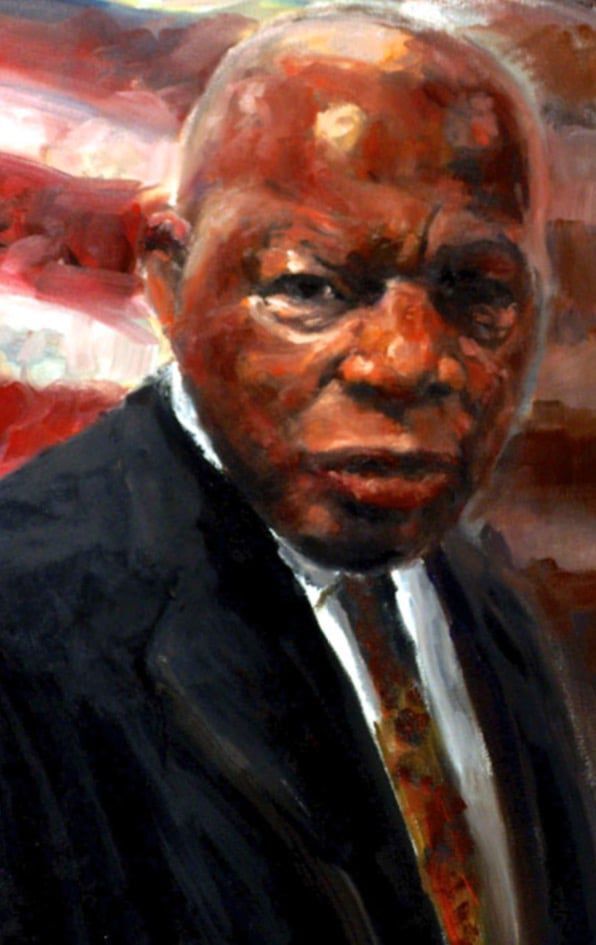 John Lewis painting